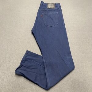 Levis 501 Jeans Mens 36x34 Straight Leg Button Fly Classic Denim Grunge American